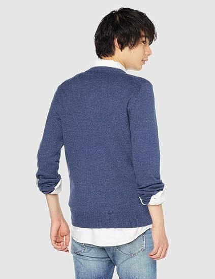 Blue Crew Neck Sweater imagen 3